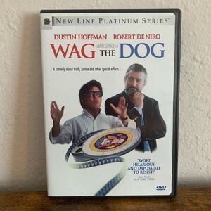 Wag the Dog (1997) DVD, Dustin Hoffman, Robert De Niro, Like New